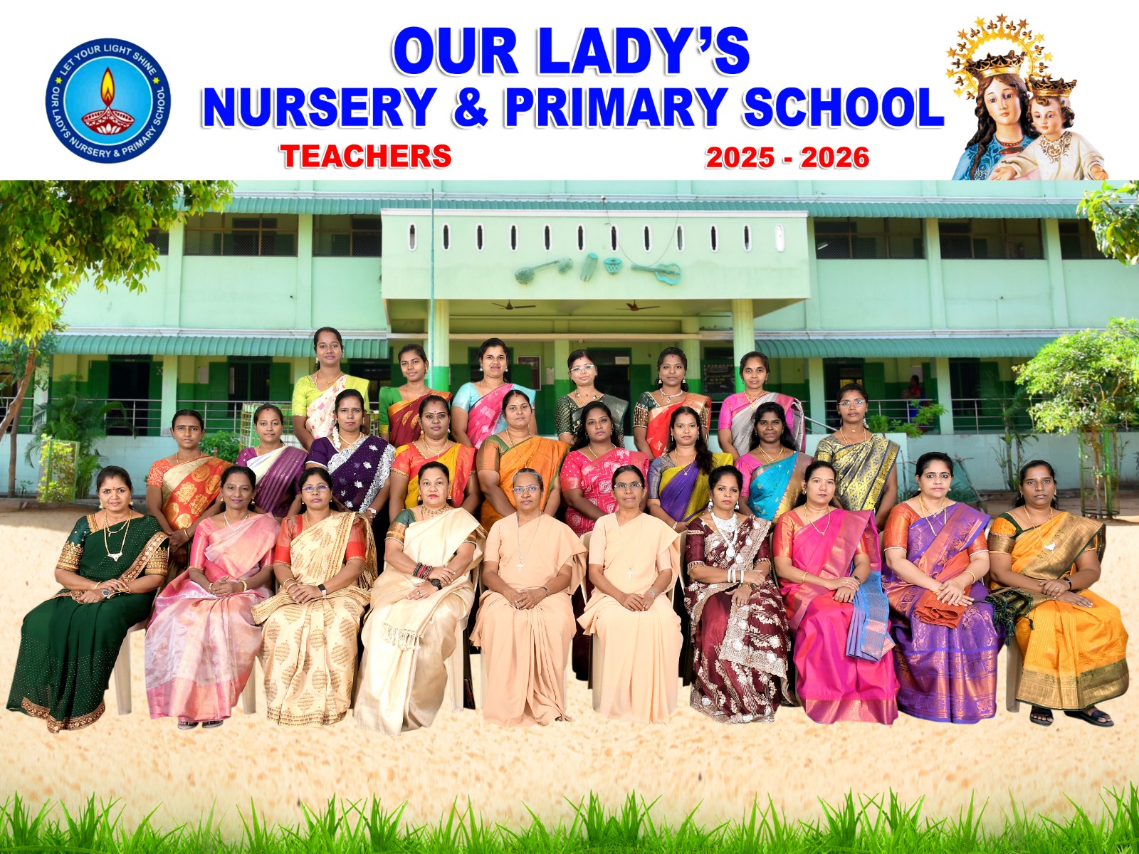 The teaching staff of Our Lady's Nursery & Primary School, 2025–2026